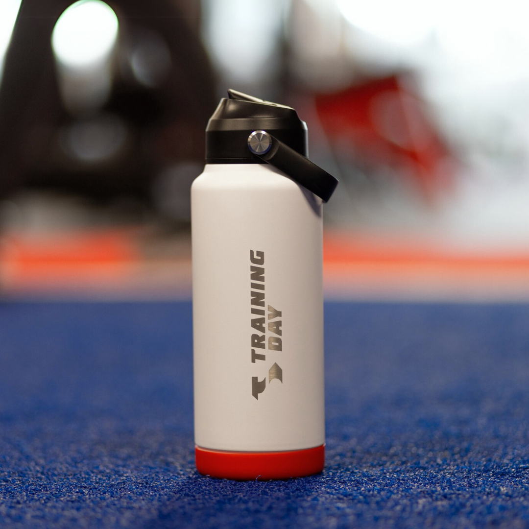 1L Insulated Bottle - White