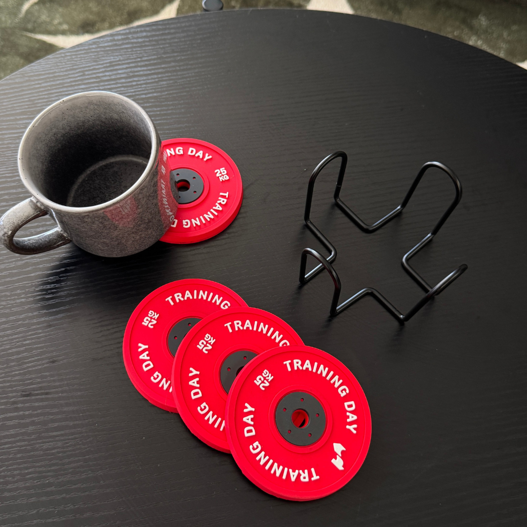 Coaster Set - Red